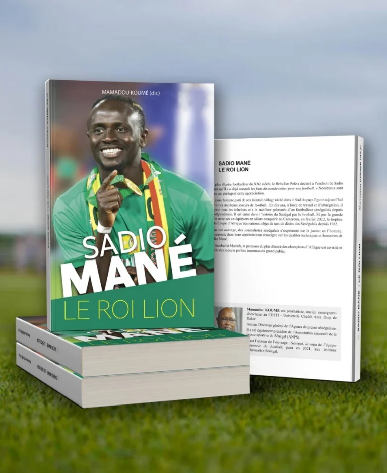 SEIZE JOURNALISTES PUBLIENT ‘’SADIO MANÉ, LE ROI LION’’ CHEZ L’HARMATTAN SÉNÉGAL