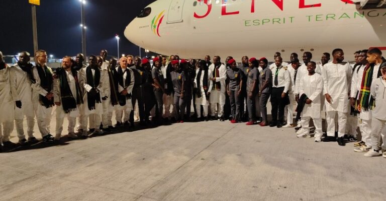 <strong>LES LIONS SONT BIEN ARRIVES A DOHA</strong>